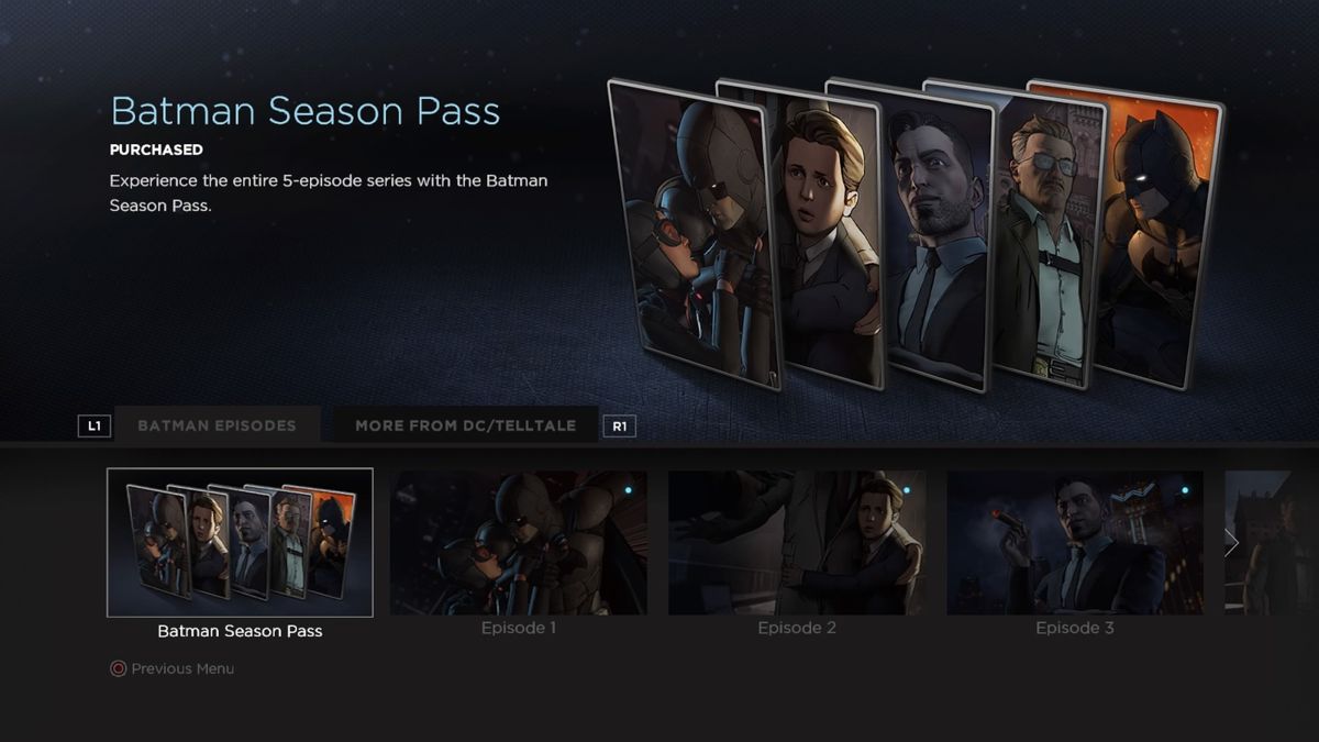 Batman: The Telltale Series screenshot 3 for Playstation 4